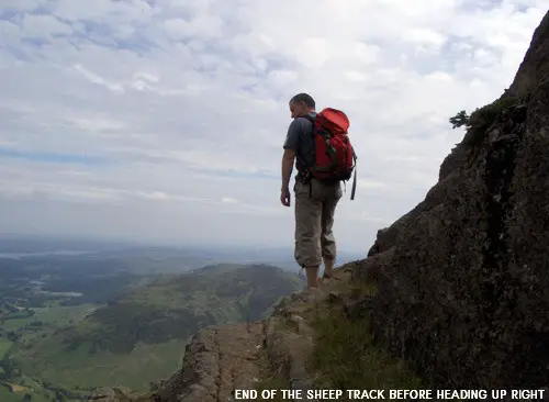 Base of Harrison Stickle