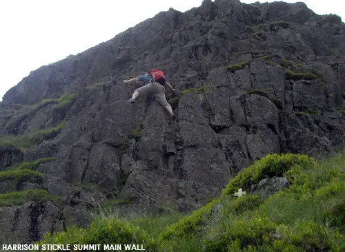 North Wall of Harrison Stickle