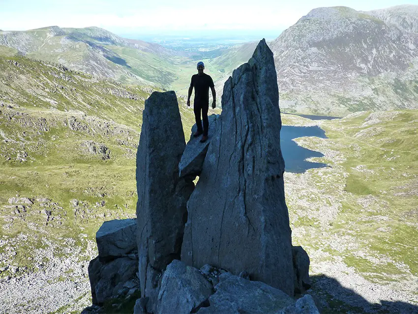 The fantastic photo opportunity on Shark Buttress