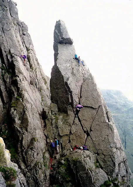 Threading The Needle on Great Gable