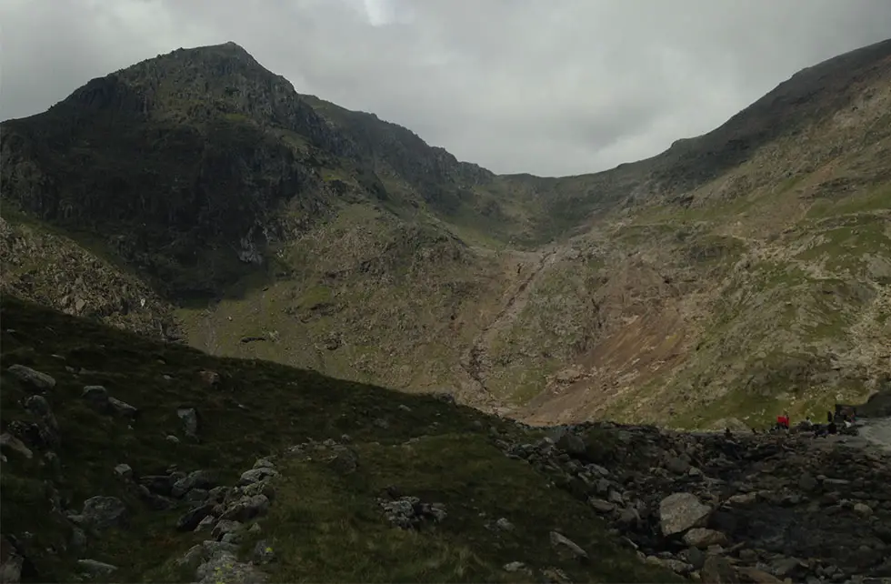 The view of Snowdon Scramble