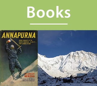 Epic books on adventures and mountaineering