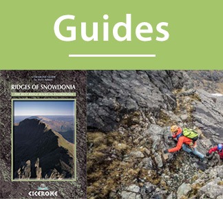 A collection of guide books for scrambling