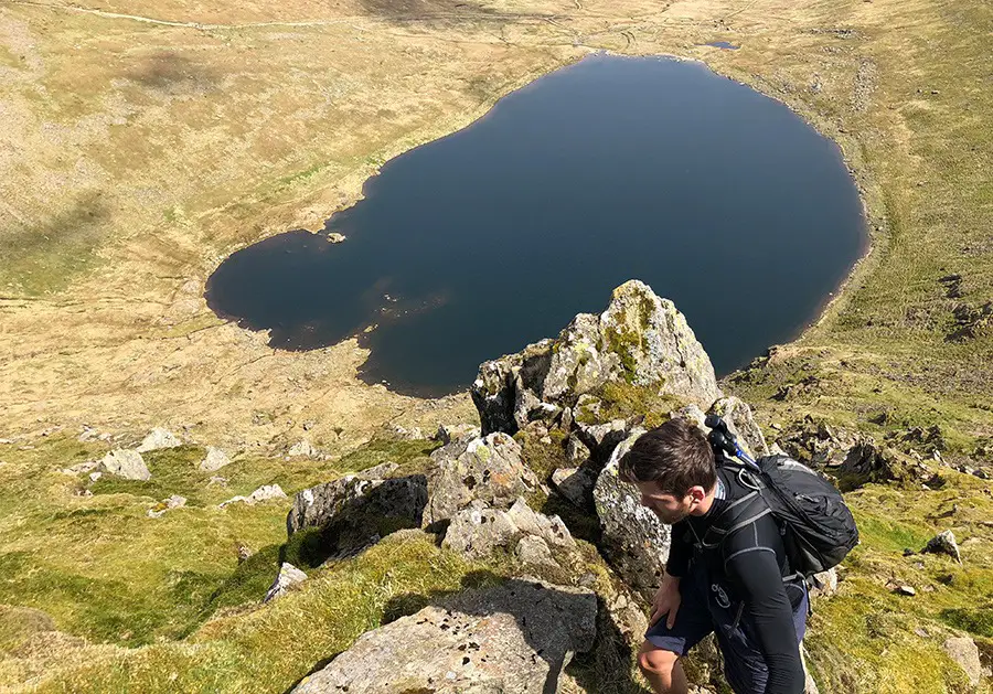View from Striding Edge continuation