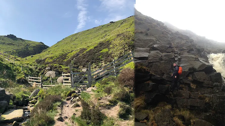 Crowden Clough Scramble