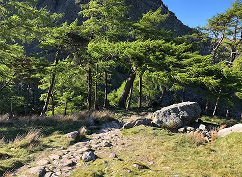 Scafell Pike approach from Seathwaite