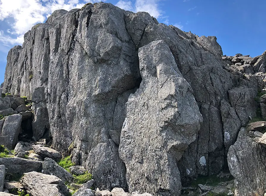 Boulder on Bristly Ridge