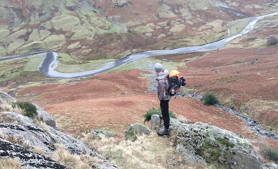 Cam Crag Ridge approach