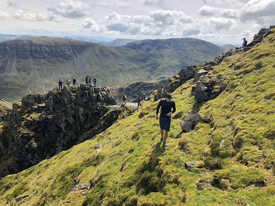 Alternative finish to Striding edge