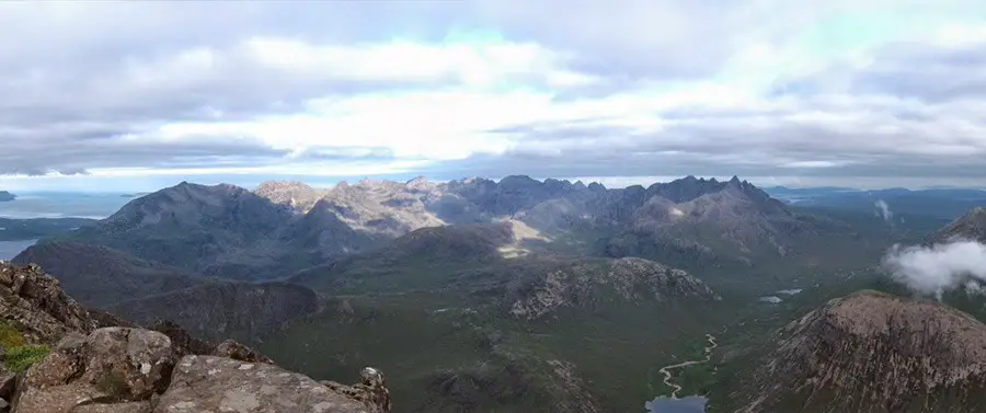 Cullin Ridge on the Isle of Skye