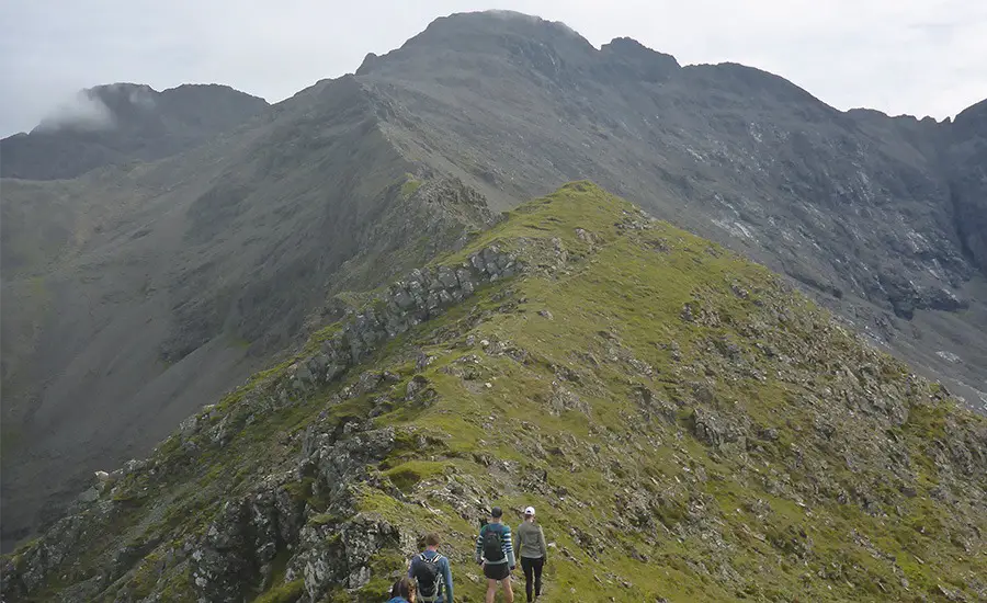 Sgurr na Banachaich via Sgurr nan Gobhar