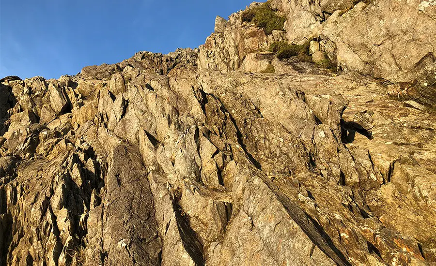 Bad step on Crib Goch