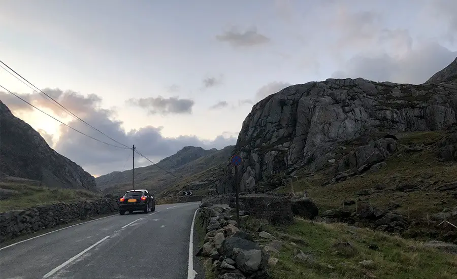 Parking in Pen y pass