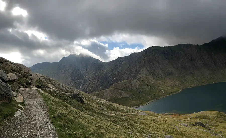 Pyg Track descent left